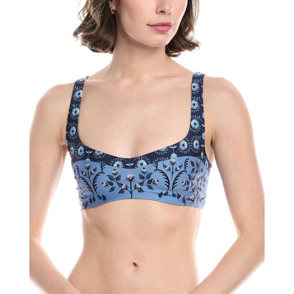Agua By Agua Bendita Womens  Sueno Bikini Top, Blue